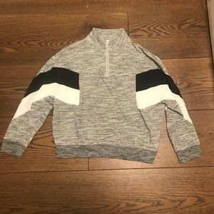 PINK 1/4 zip sweatshirt (can fit size M)